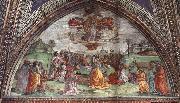 GHIRLANDAIO, Domenico Death and Assumption of the Virgin oil on canvas